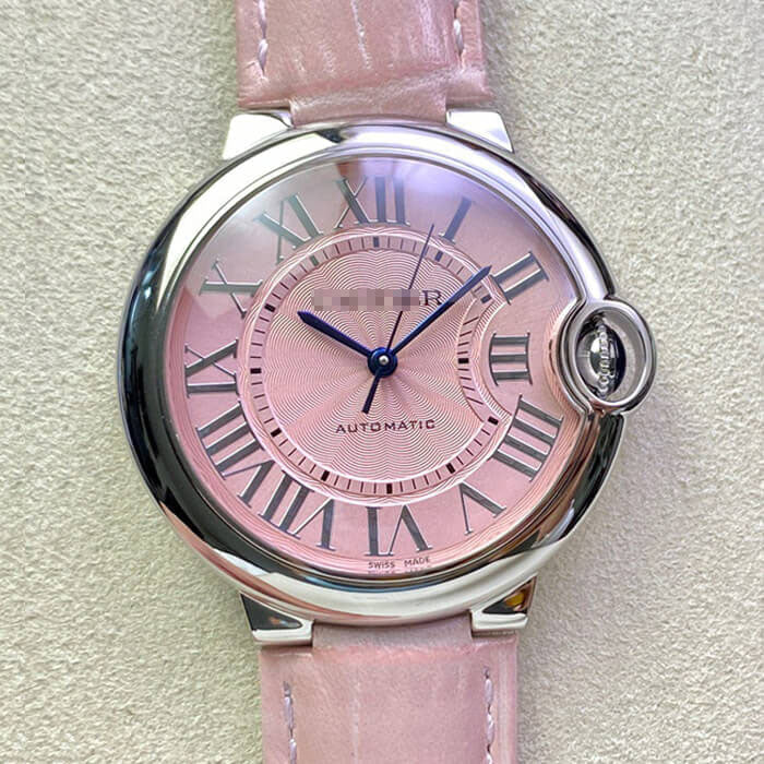 BALLON BLEU DE 36MM WSBB0007 3K FACTORY PINK DIAL